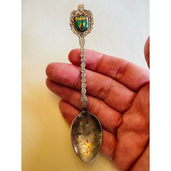Paris Tour Eiffel Silverplate Souvenir Spoon - Picture 2 of 4